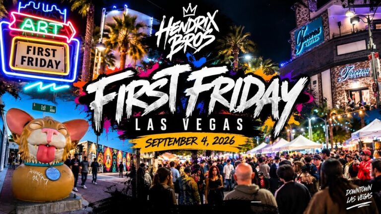 HENDRIX BROS | FIRST FRIDAY LAS VEGAS | SEPTEMBER 4, 2026