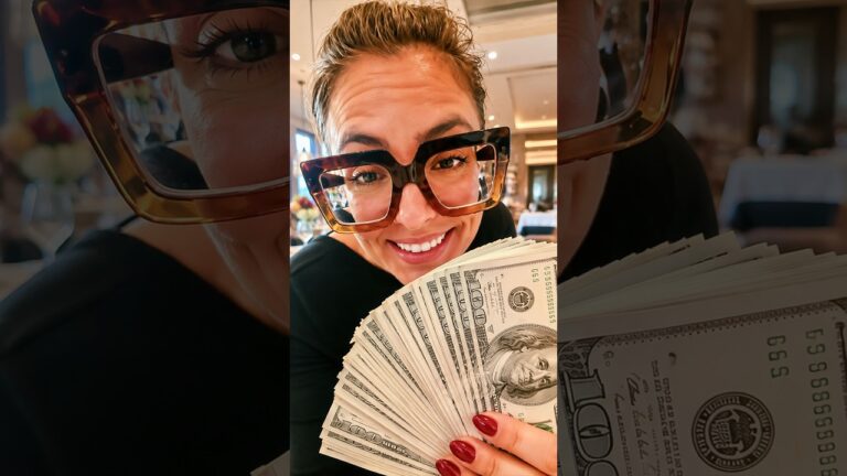 ​He Had NO IDEA We Were Leaving Him $5,000… ❤️! #vegas #lasvegas #casino