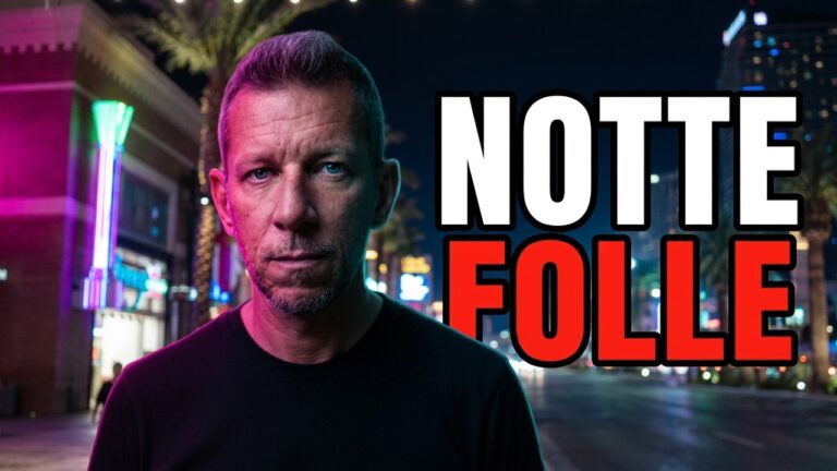 Ho camminato nella Strip di Las Vegas di notte: è una follia