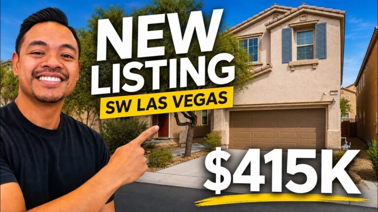 Home For Sale in Mountain’s Edge Las Vegas | 1740 Sq ft Listed at $415k!