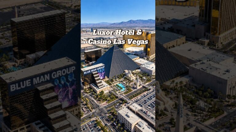 How Las Vegas Built a Pyramid 🔺- Luxor Hotel & Casino