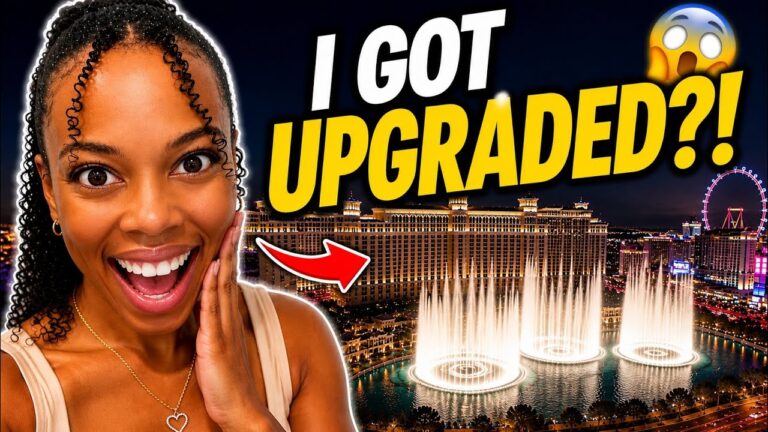I Booked a LAST MINUTE Trip to VEGAS for 48 HOURS! 🎰 Bellagio SURPRISE Upgrade 😳