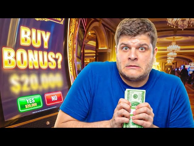 I Bought the BIGGEST Slot Bonus in Vegas… Multiple Times!