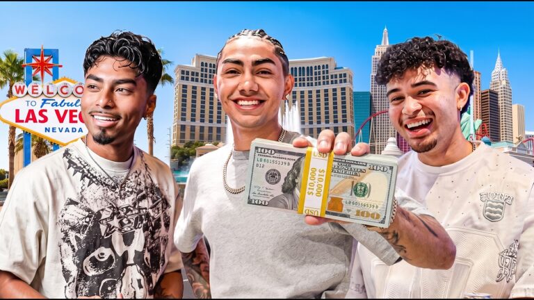 I Gambled $10,000 In Las Vegas & Went CRAZY (ft.Los Boyz)