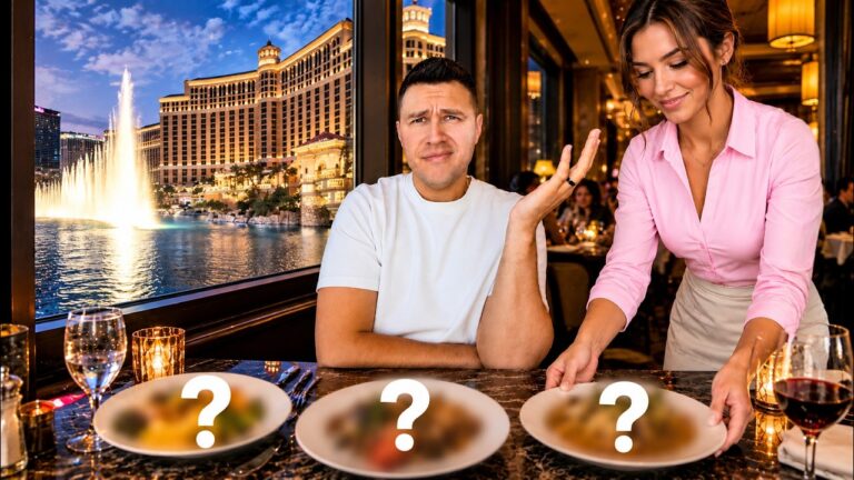 I Let My Waitress Choose My Entire Meal in Las Vegas