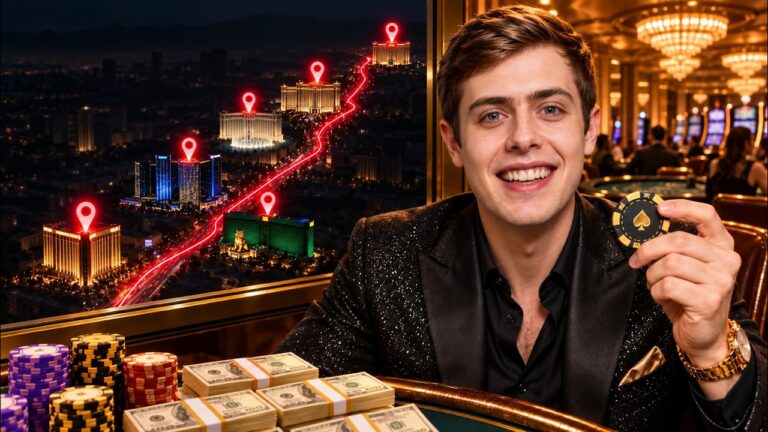 I Played at EVERY Poker Room on the Vegas Strip!