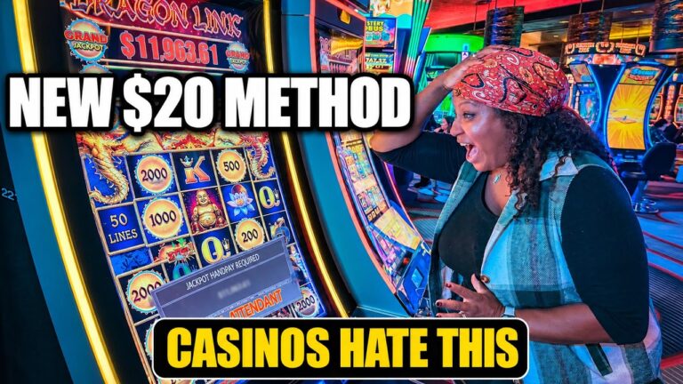 I Tested the NEW $20 Slot Method in Las Vegas (It WORKED!)