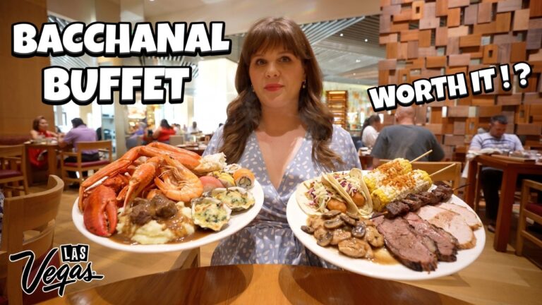 I Tried Bacchanal Buffet at Caesars Palace Las Vegas!
