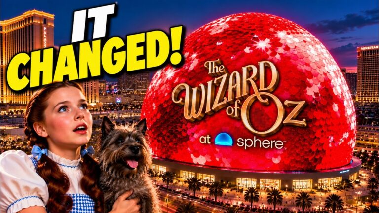 I Watched The NEW Wizard of Oz 2.0 at Sphere Las Vegas – What is New?