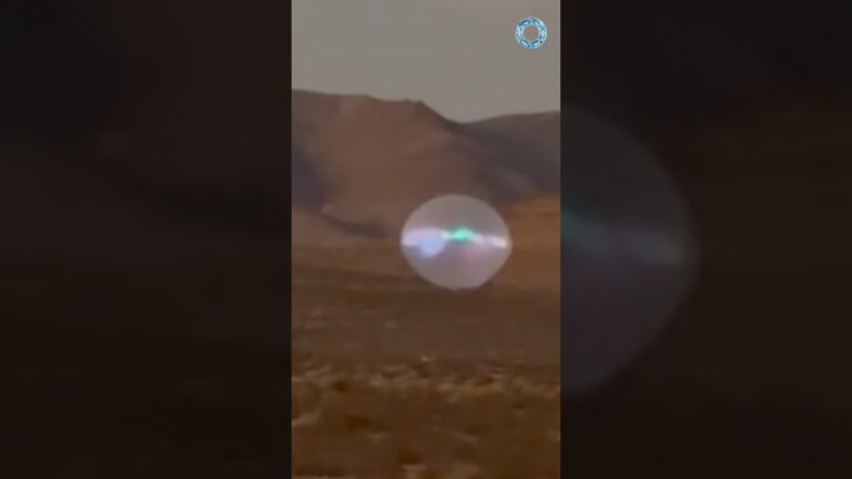 ¡IMPRESIONANTE ESFERA flotando en Las Vegas! ¿Es una nave? 🛸