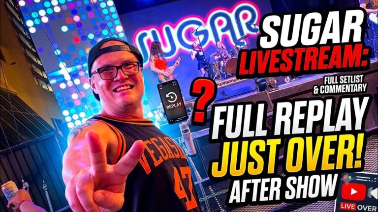 🔴 If You Missed The Las Vegas Sugar Band Livestream… WATCH THIS! (Official Stream Replay) #subscribe
