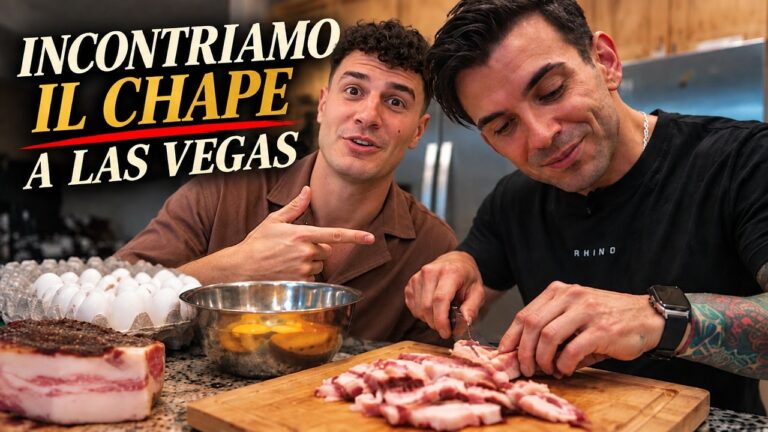 Incontro il Chape a Las Vegas