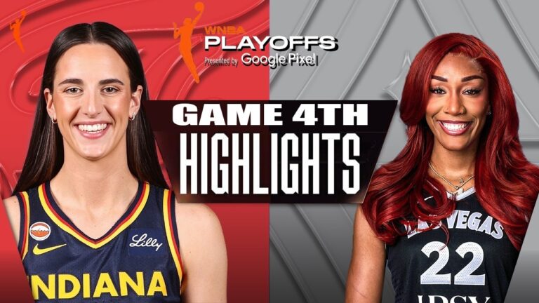 Indiana Fever vs Las Vegas Aces Game 4th Highlights Sep 29 ,2026 WNBA Playoffs Season 2026 .