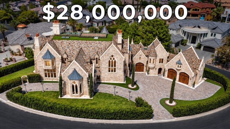 Inside the $28,000,000 Las Vegas Castle!