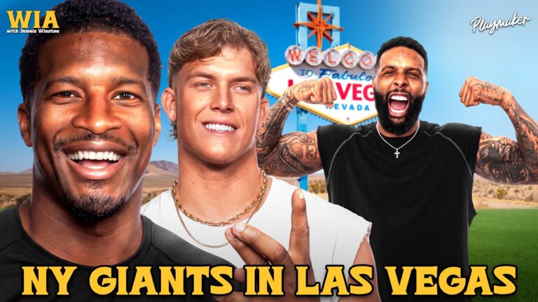 Jameis & Jaxson Dart Host Giants Mini-Camp in Vegas 🏈