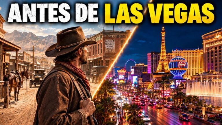 LAS VEGAS ANTES DE LOS CASINOS: Así Era la Ciudad Hace 100 Años 🏜️ | Historia de Las Vegas