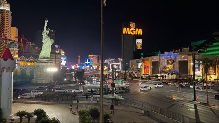 LAS VEGAS LIVE!  Walking the Strip on a Sunday Night – September 20, 2026