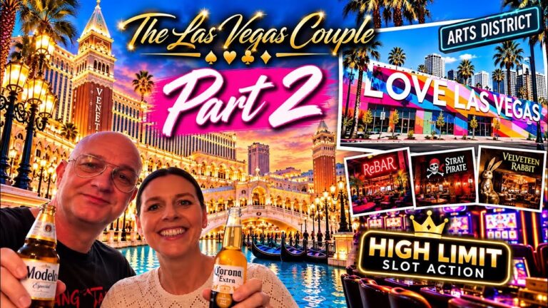 LAS VEGAS VLOG | SEPTEMBER 2026 | PART 2 | THE VENETIAN, ARTS DISTRICT & HIGH LIMIT SLOTS! 🎰