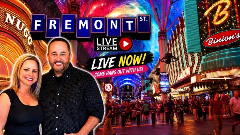 LIVE LAS VEGAS Fremont Street Action-Packed Saturday 🆙🆙