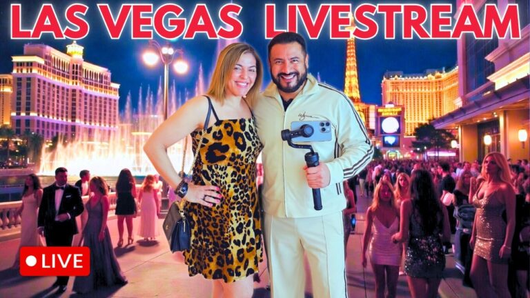 🔴LIVE: We OUTSIDE in VEGAS | Party People Exploring Casinos | Walking on The Strip