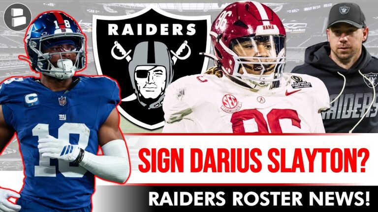 LOVE This Raiders News + Should Las Vegas Sign Darius Slayton After Released By Giants?
