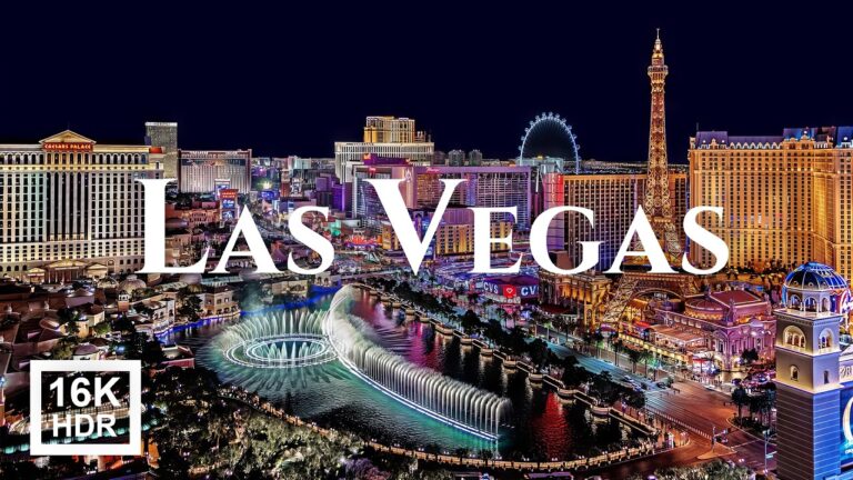 Las Vegas 16K  HDR 240FPS –  America’s gambling city