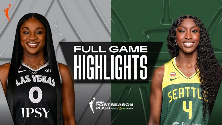 Las Vegas Aces vs. Seattle Storm | FULL GAME HIGHLIGHTS | September 17, 2026