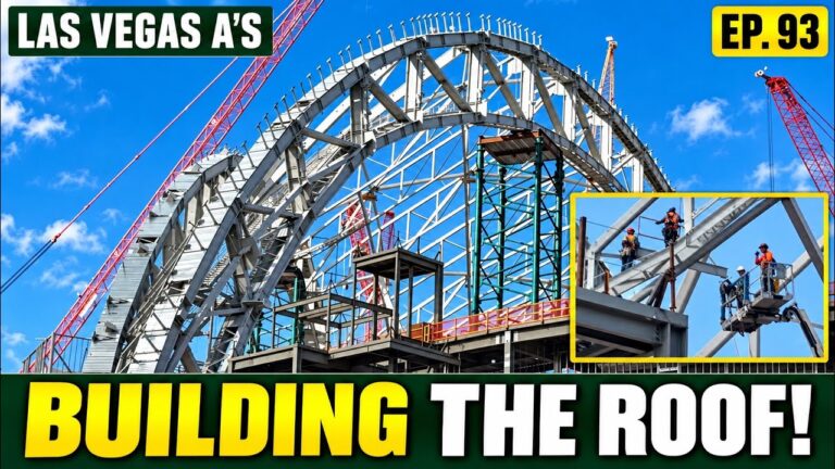Las Vegas A’s Stadium: The Roof Takes Shape! | Construction Update Ep. 93