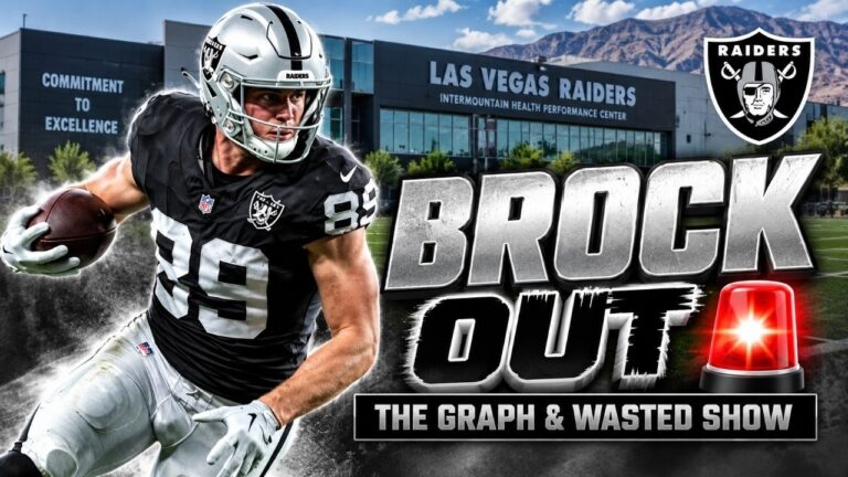 Las Vegas Raiders | BROCK OUT 🚨 | Week 1 Predictions | Jeanty or MW? | Graph & Wasted Show 🏴‍☠️ |