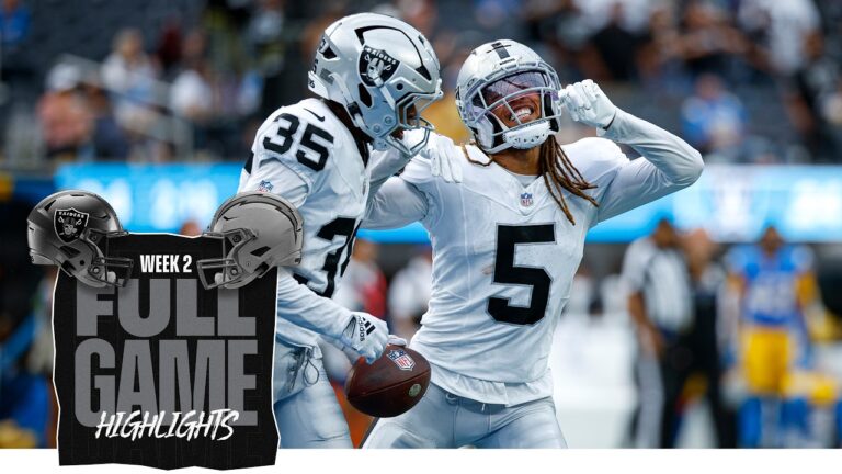 Las Vegas Raiders Highlights vs. Los Angeles Chargers | 2026 Regular Season Week 2
