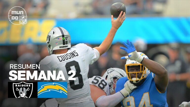 Las Vegas Raiders vs. Los Angeles Chargers | Semana 2 – Temporada NFL 2026 | Resumen en español