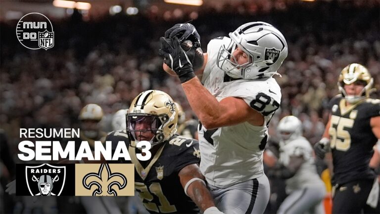Las Vegas Raiders vs. New Orleans Saints | Semana 3 – Temporada NFL 2026 | Resumen en español