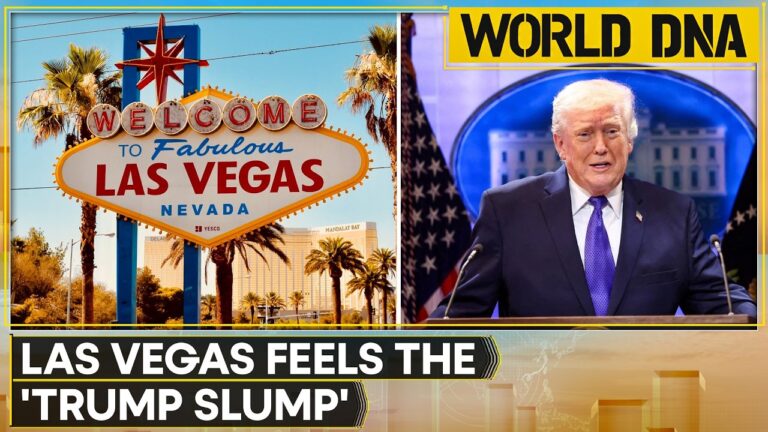 Las Vegas Sees Sharpest Tourism Declines In Decades | WION World DNA