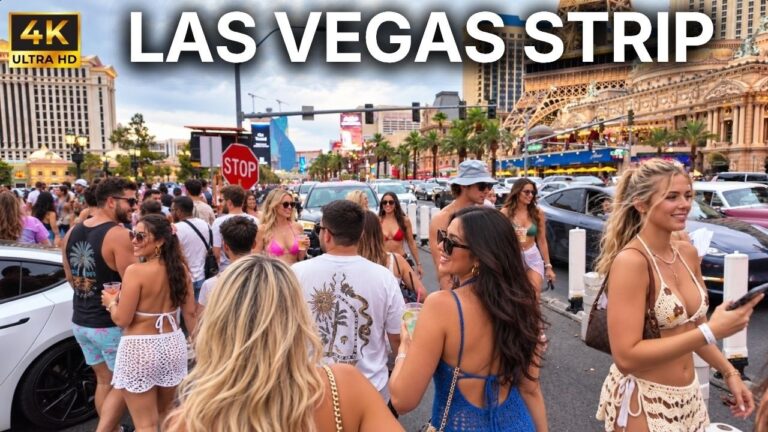 Las Vegas Strip Walking Tour | Busy Labor Day Weekend | September 2026 [4K HDR]