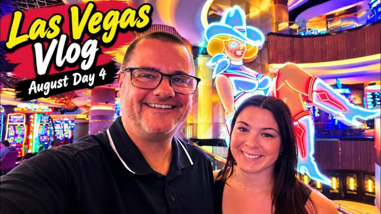 Las Vegas Vlog August  | Fremont Street | BINGOOOO! | 8 East