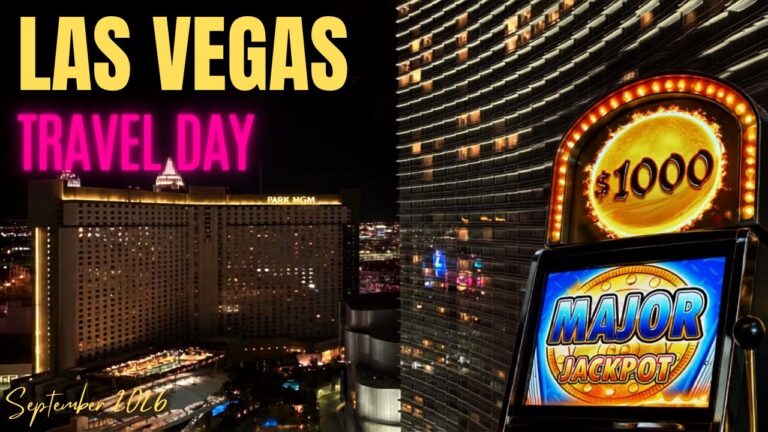 Las Vegas Vlog / Travel Day / MAJOR! First Night / Aria Hotel