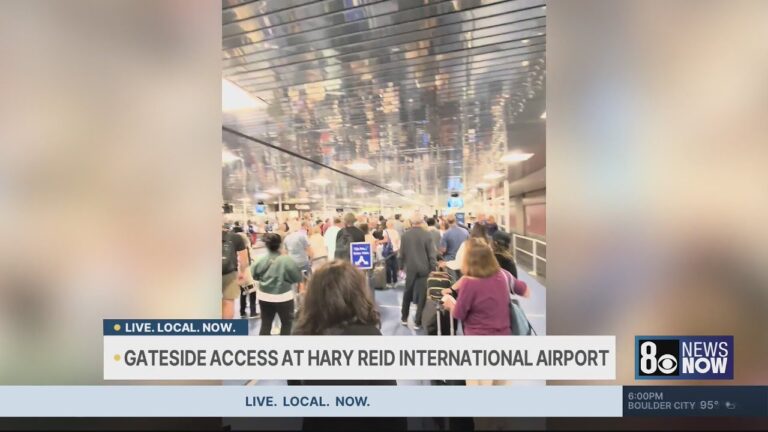 Las Vegas airport allowing those without tickets access to terminals
