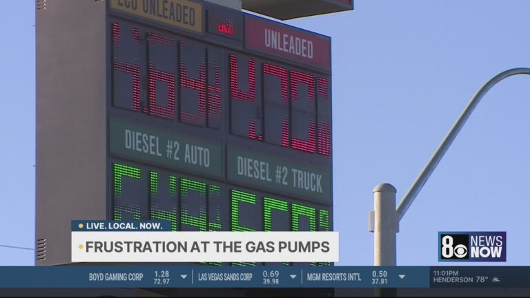Las Vegas drivers feel pain at the gas pump as midterms loom