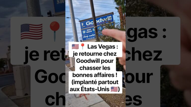 🇺🇸 Las Vegas : je retourne chez Goodwill pour chasser les bonnes affaires ! #lasvegas #vivreauxusa