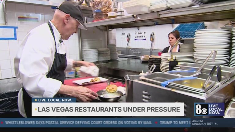 Las Vegas restaurants under pressure