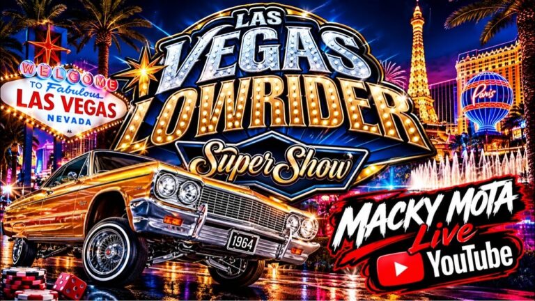 Live🔥 LAS VEGAS LOWRIDER SUPER SHOW 😎  #lowriders #lasvegas #showcars