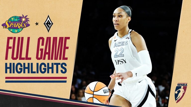 Los Angeles Sparks vs. Las Vegas Aces | FULL GAME HIGHLIGHTS | September 22, 2026
