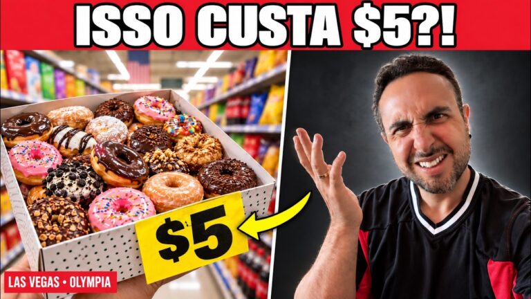 MEU PRIMEIRO DIA EM LAS VEGAS: OLHA O PREÇO DESSE MERCADO!