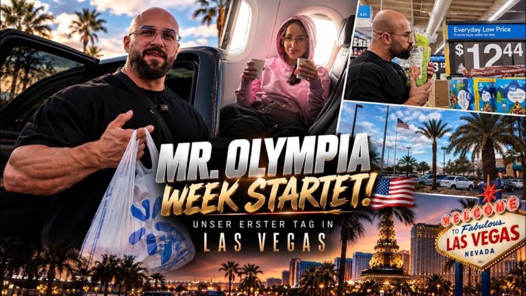 🇺🇸 MR. OLYMPIA WEEK BEGINNT! 🔥 Erster Tag in LAS VEGAS