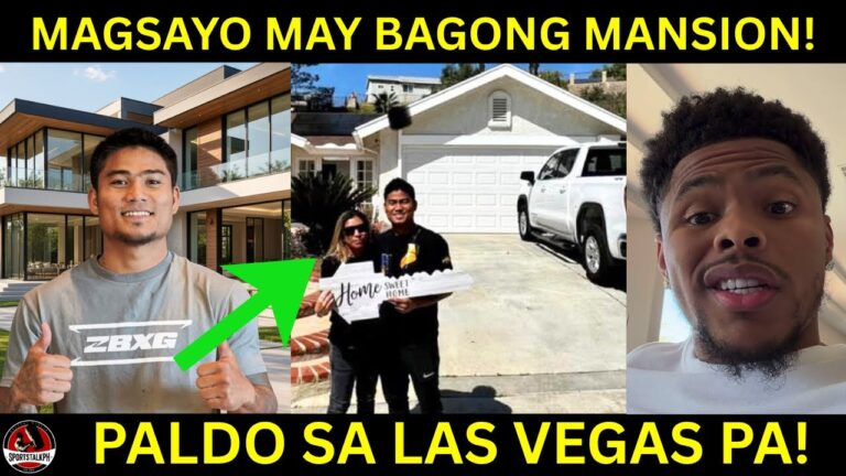 Magsayo BUMILI agad ng Bahay sa Las Vegas pagkatapos ng LABAN! Shakur GALIT na Galit kay Bradley!