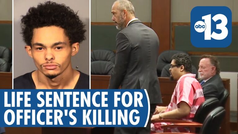 Man sentenced to 74 years to life for killing Las Vegas police officer in 2022