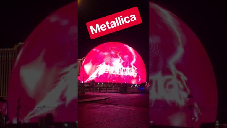 Metallica at Sphere Las Vegas