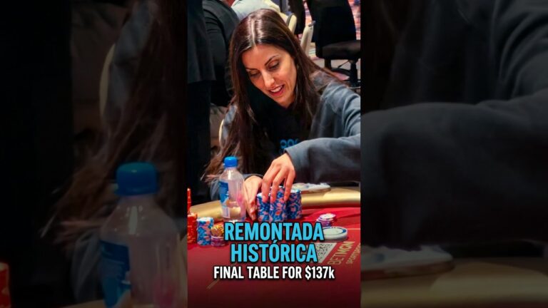 Mi camino hacia la mesa final en Las Vegas 💰 #poker #shorts