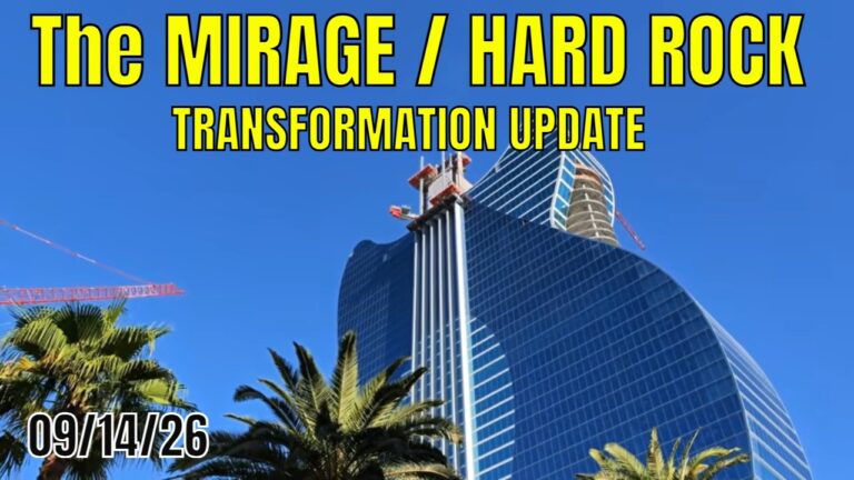 Mirage to Hard Rock Hotel Transformation Update 09 14 2026