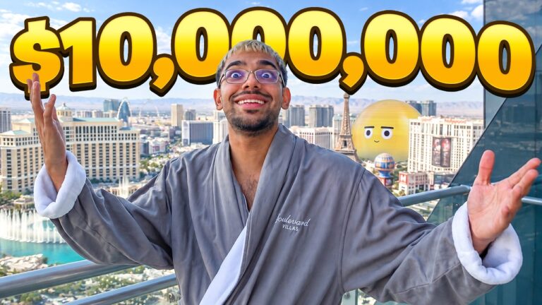 N3on Stays in a $10,000,000 Las Vegas Penthouse!